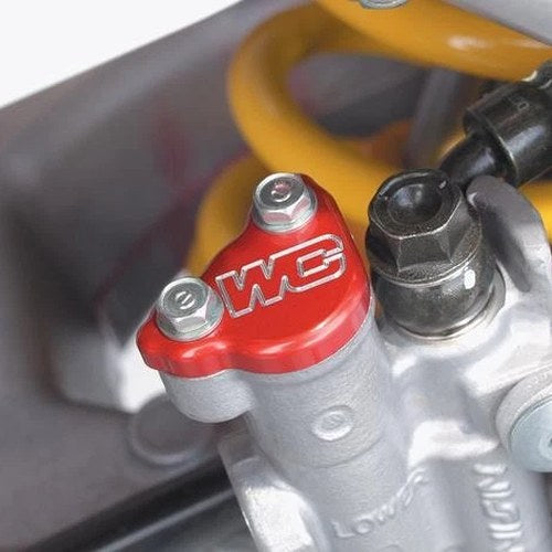 Works Connection Rear Brake Master Cylinder Cover Red #21-505 for Honda