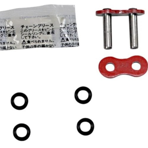 RK 520 Zxw Premium High Performance XW-Seal Chain Rivet Master Link Red