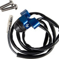 Fire Power Billet Space Saver Perch Mount Kill Switch Blue