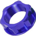Zeta Steering Stem Nut Blue #ZE58-2022 for Yamaha TTR125/YZ85/XT250/TTR50/TTR110