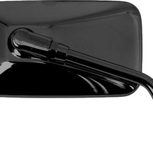 Wps Cruiser Mirror Rectangular Right 10mm Steel Black for Yamaha