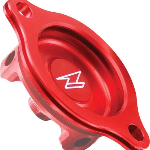 Zeta Oil Filter Cover Red #ZE90-1023 for Honda CRF250L 2013-2016