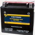 Wps Fire Power CTX14-BS Maintenance Free Battery CTX14-BS for Suzuki Burgman 650