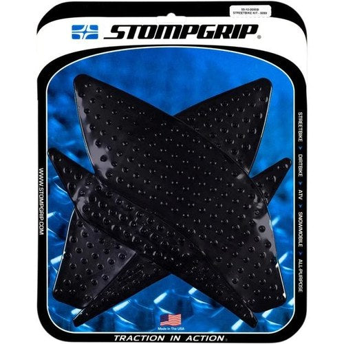 Stomp Grip Tank Protectors Black 55-10-0099B for Yamaha YZF-R1/YZF-R1M 2015-2019