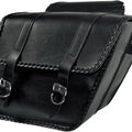 Willie & Max Braided Standard Slant Saddlebags