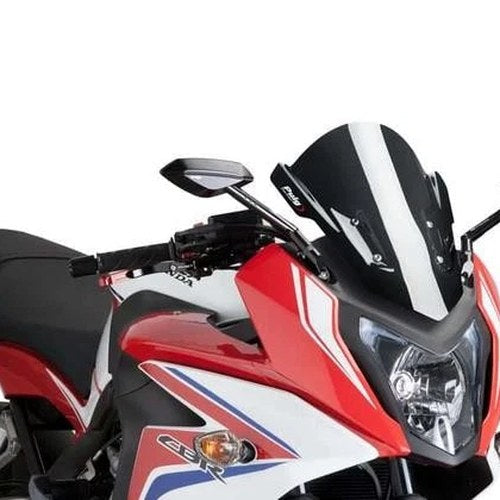 Puig Racing Windscreen Black #7003N Honda CBR650F/CBR650F ABS 2014-2015