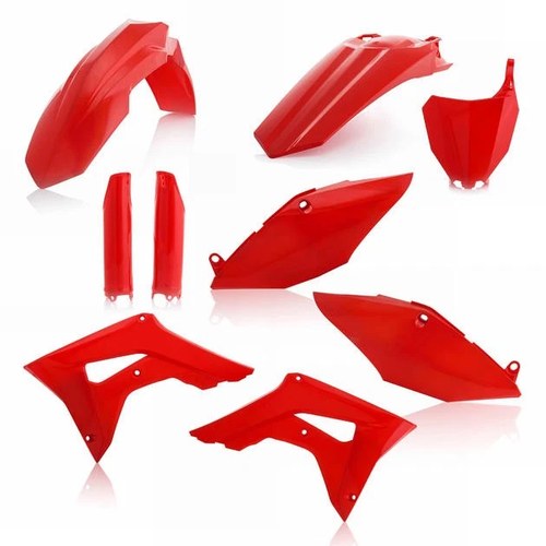 Acerbis Full Plastics Kit Red #2630700227 Honda CRF450R 2017
