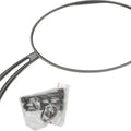 HardDrive Oval Arrow Mirror Black #ES-211+A10B Harley Davidson