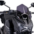 Puig Naked Sport Windscreen Dark Smoke #6401F for Kawasaki Z800 ABS 2016