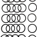 James Pushrod Cover to Tappet Guide Quad Seals 25-Pack #JGI-11133-A