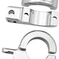 HardDrive Footpeg Mounting Clamps 1.5" Chrome