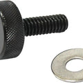 HardDrive Knurled Seat Knob 1/4"-20 Black