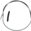 Drag Specialties Braided Clutch Cable 72-11/16" Clear Coated #211875