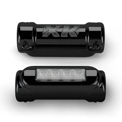 XK Glow LED Highway Bar DRL/Turn Signal Lights Black