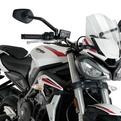 Puig New Generation Sport Windshield Clear 20432W Triumph Street Triple 2020