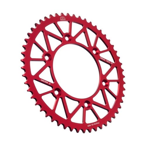 JT Racelite Aluminum Rear Sprocket 53T Red #JTA210.53RED for Honda/Beta