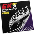 EK 630 MS Series Drag Racing Chain 140 Links Chrome