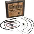Burly Handlebar Cable/Line Kit for 13" Hangers w/ABS Stainless #B30-1232