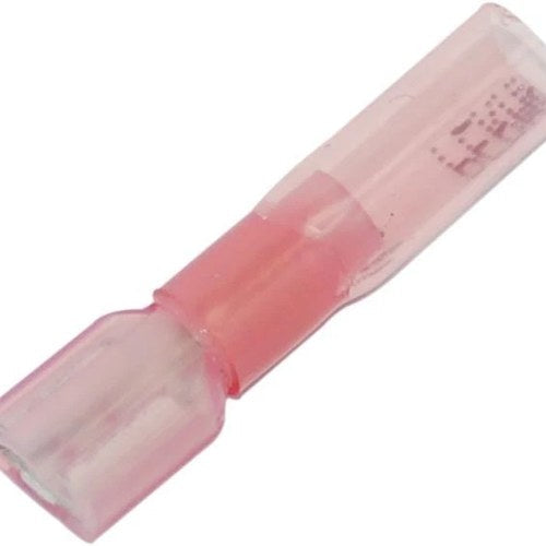 Namz Heat Shrinkable Female Quick Disconnects for 18-22 Gauge Wire Pink 25-Pack