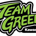 Dcor Brand Decal Team Green 4"