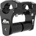 Rox Speed FX Pivoting Extended Stem Risers For 1-1/8" Handlebar 2" Black