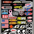 Dcor Universal Decal Sheet Helmet