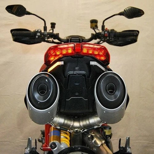 New Rage Cycles LED Rear Turn Signals Amber Ducati Hypermotard 950 2019-2023