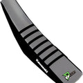 Dcor Ribbed Seat Cover Black/Gray/Black #30-20-469 for Kawasaki KX450F/KX250F
