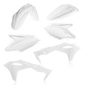 Acerbis Plastics Kit White for Kawasaki KX250F 2018