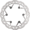 GBrakes Solid Wave Brake Rotor 240mm Rear Silver #GBD9036X for Yamaha