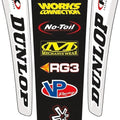 Factory Effex Rear Fender Graphics Universal I Style Black/White