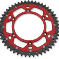 Moose Dual Ring Rear Sprocket 51T Red #149461 for Honda