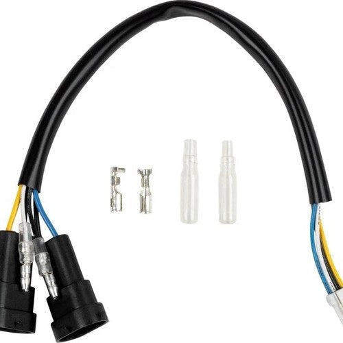 Koso Zenith LED Headlight Wiring Harness #HZ030002 Harley Davidson Road King