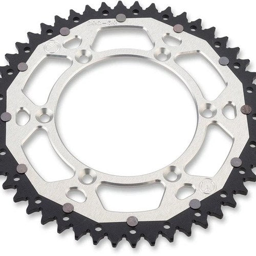 Moose Dual Ring Rear Sprocket 50T Silver #1210-1482 fits Yamaha