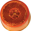 Bluhm Enterprises Round Trailer Light 2" 8-Led Amber