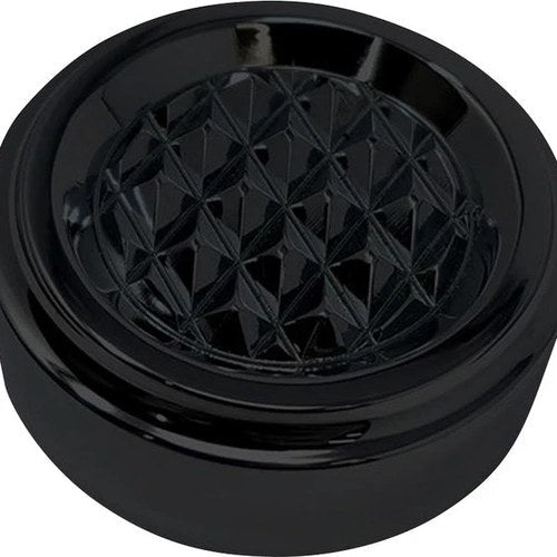 Covingtons Diamondback Dipstick Cover Black #C3086-B Harley Davidson