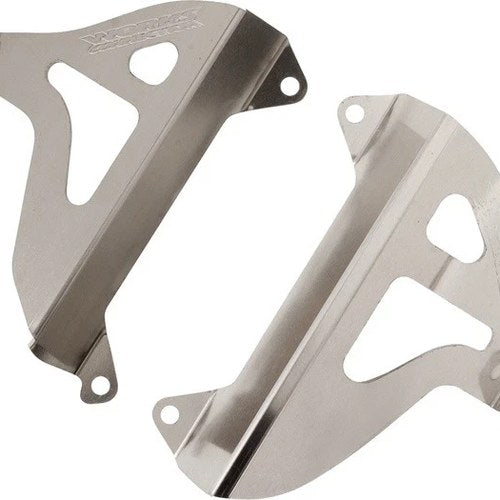 Works Connection Radiator Brace Kit Silver #18-075 for Yamaha YZ250/YZ250X