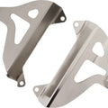 Works Connection Radiator Brace Kit Silver #18-075 for Yamaha YZ250/YZ250X
