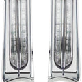 Ciro Saddlebag Accent Lights Chrome #40002 Harley Davidson