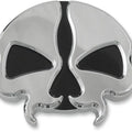 Drag Specialties Split Skull Gas Cap Vented Chrome Harley Davidson