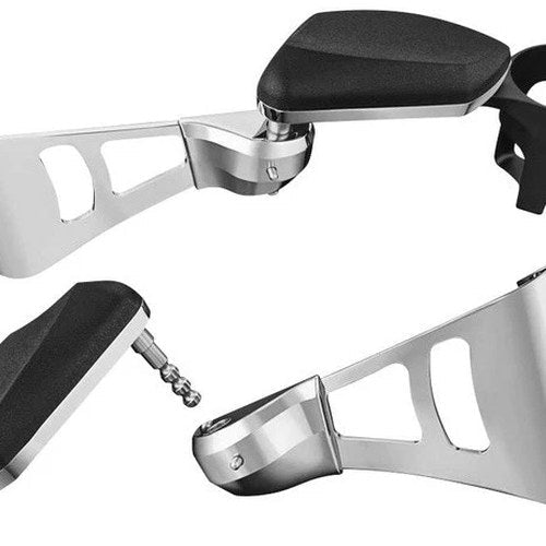 Kuryakyn Passenger Armrests Chrome #8955 Harley Davidson Ultra Glide 2014-2022