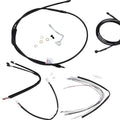 Burly Handlebar Cable/Line Kit for 18" Hangers w/ABS Black #B30-1178