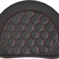 Saddlemen RoadSofa HC Half Moon Sissy Bar Pad Red Stitch