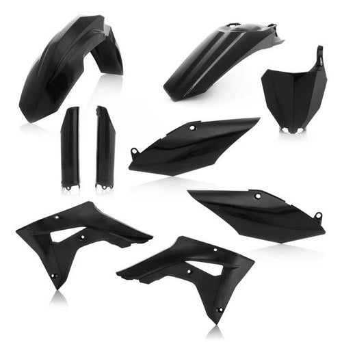 Acerbis Full Plastics Kit Black for Honda CRF450RX 2017-2018