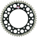 Renthal 520 TwinRing Rear Sprocket 50T Black #1500-520-50GPBK fits Yamaha