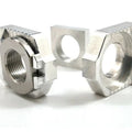 Works Connection Elite Axle Block Kit Silver #17-316 KTM/Husqvarna