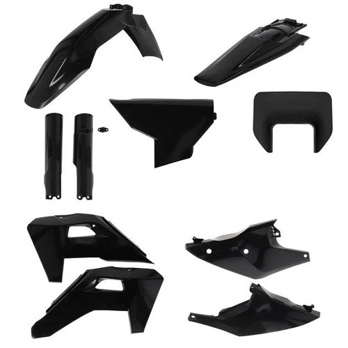 Acerbis Full Plastic Kit Black Husqvarna TE 250/FE 450/FE 350 S/FE 501 S 2026