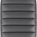 Saddlemen Step-Up RS Tuck-N-Roll Gravestone Sissy Bar Pad 6.5" W x 11" H Black