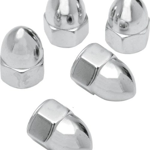 DS Chrome Ware Acorn Nuts 5-Pack 10-24