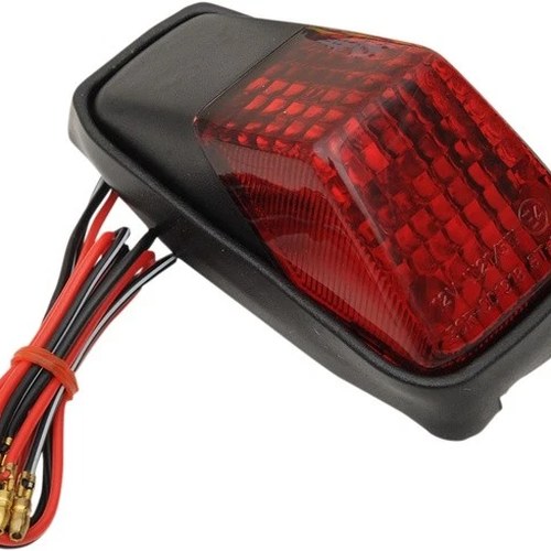 Maier Universal Enduro Taillight 12V Black/Red